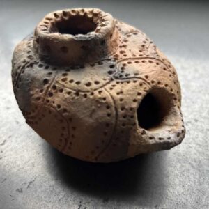 Clay incense oil burner